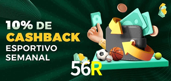 10% de bônus de cashback na 56R